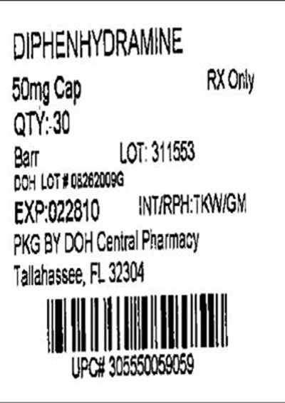 Label Image 50mg (Diphenhydramine 50mg(barr))
